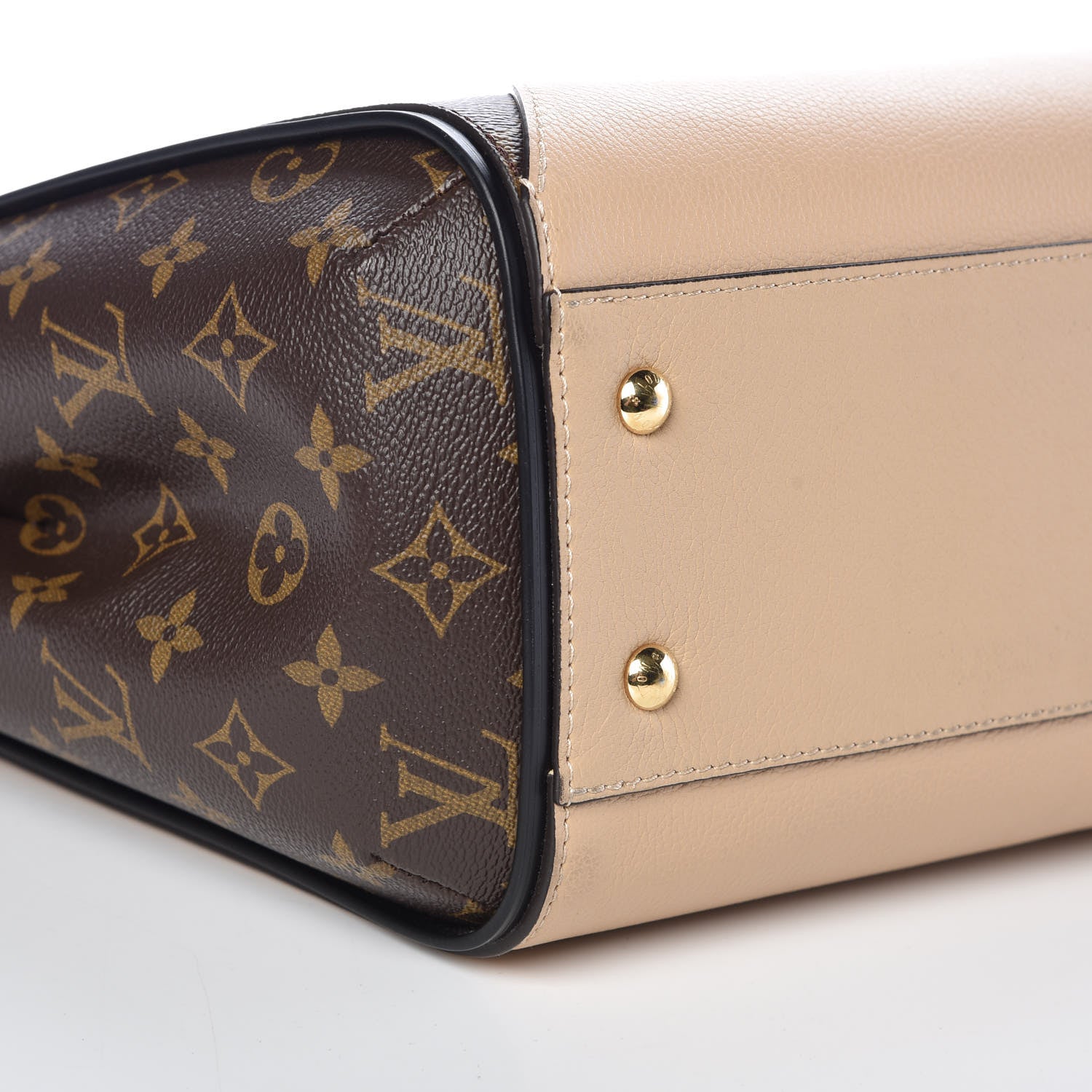 Louis Vuitton Calfskin Monogram Kimono Tote Dune 5 of 10