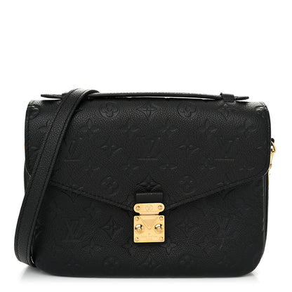 Louis Vuitton Empreinte Pochette Metis Black 1 of 9