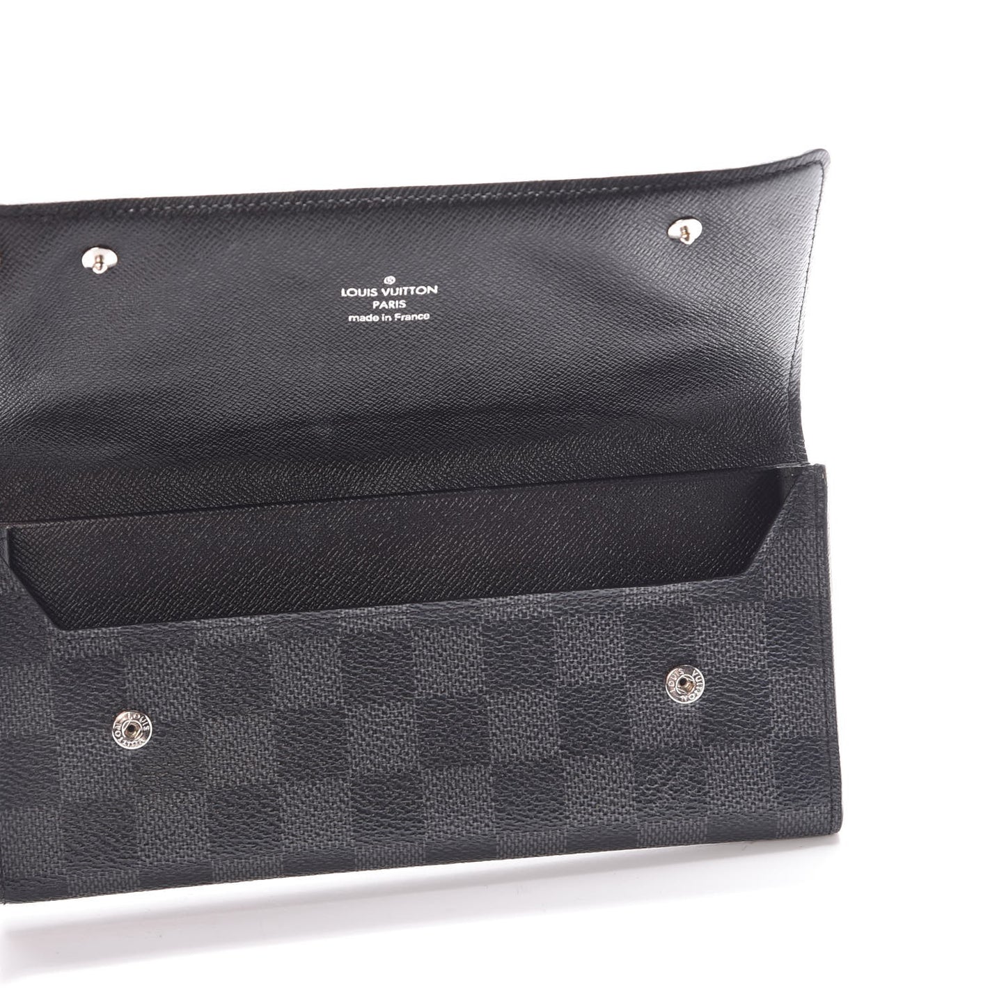 Damier Graphite Portefeuille Long Modulable Wallet