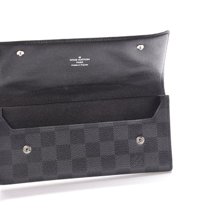 Louis Vuitton Damier Graphite Portefeuille Long Modulable Wallet 6 of 9