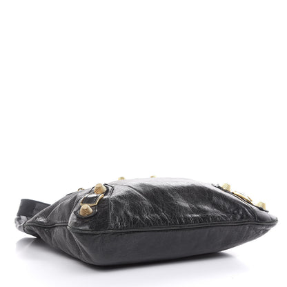 Balenciaga Chevre Giant 21 Gold Hardware Besace Hobo Black 4 of 20