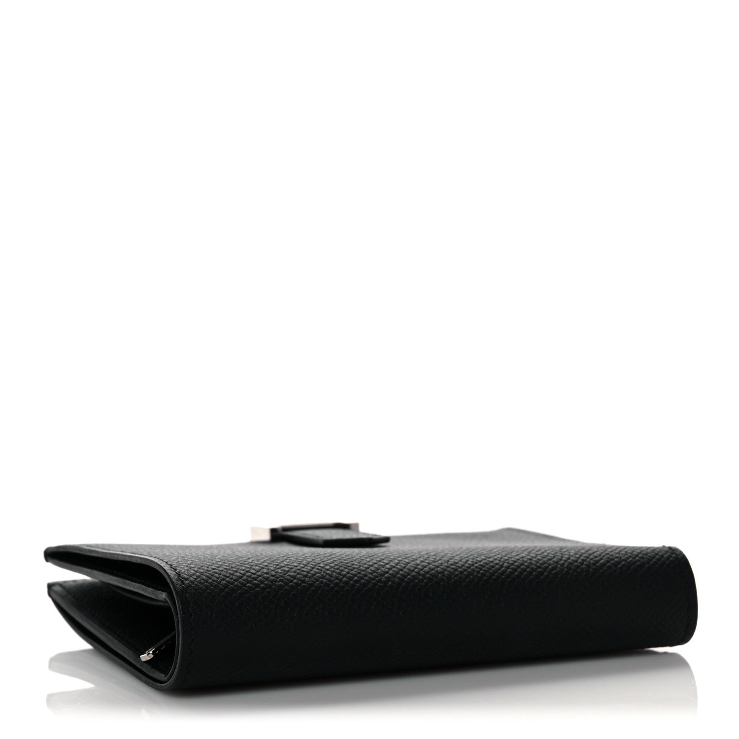 Hermes Epsom Bearn Compact Wallet Black 4 of 8