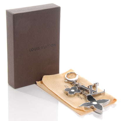 Louis Vuitton Electric Epi Fleur d Epi Bag Charm Black 3 of 6