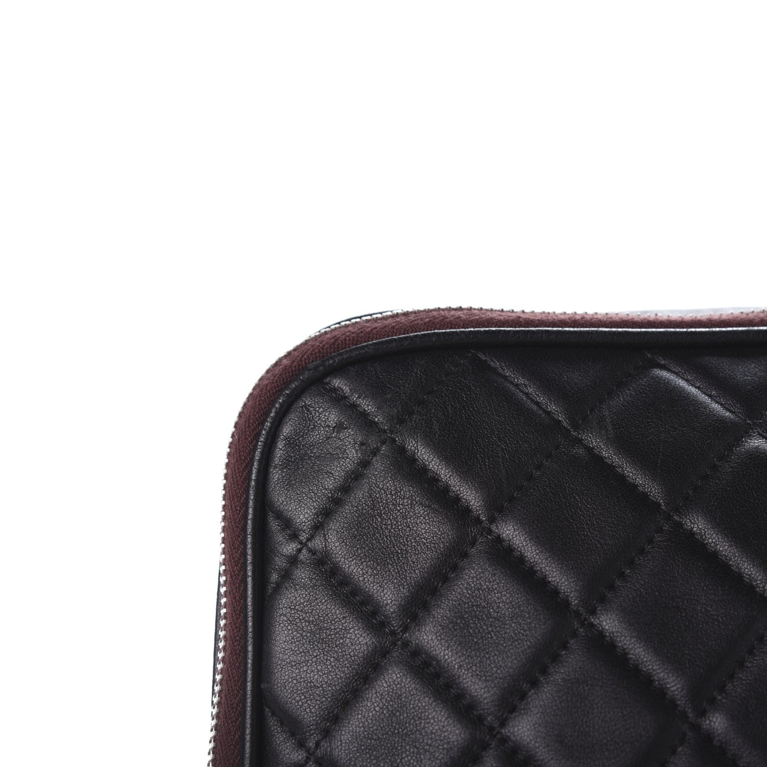 Chanel Lambskin Quilted Laptop Case Black 11 of 13