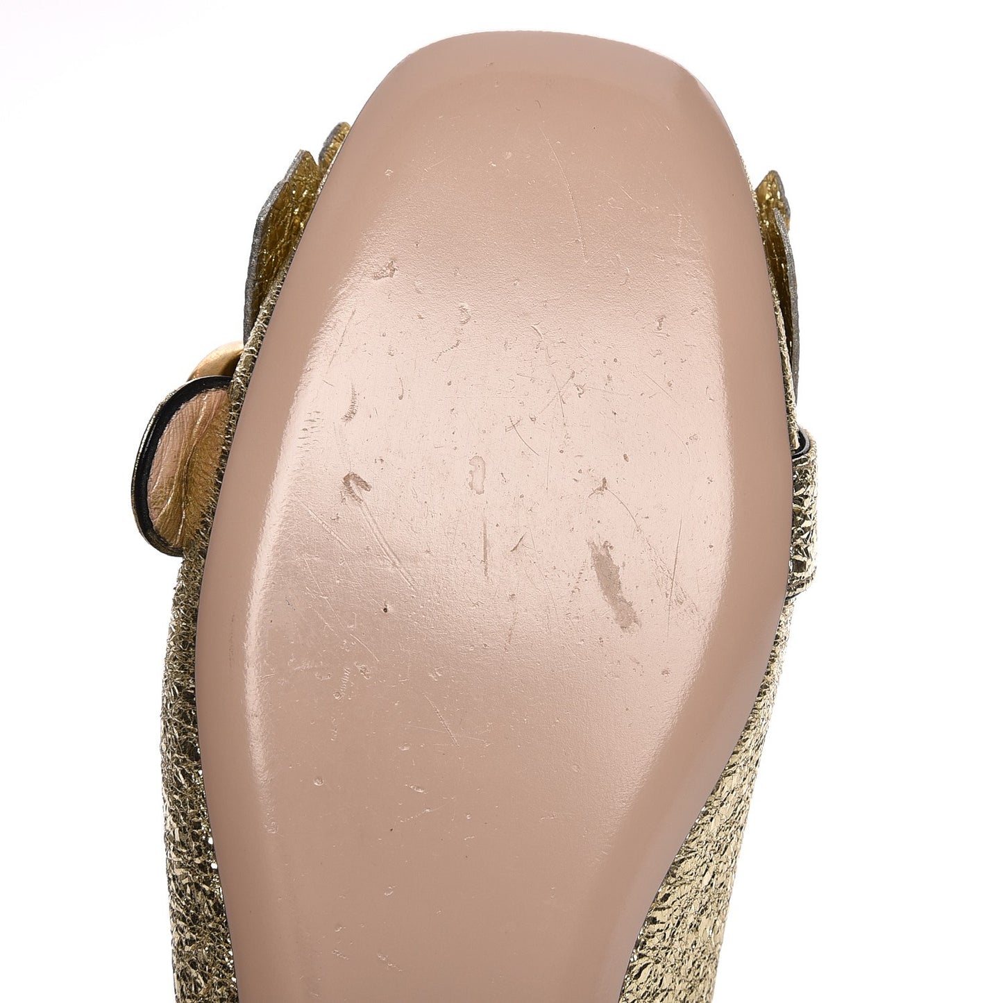 Galassia GG Marmont Fringe Flats 36.5 Platino