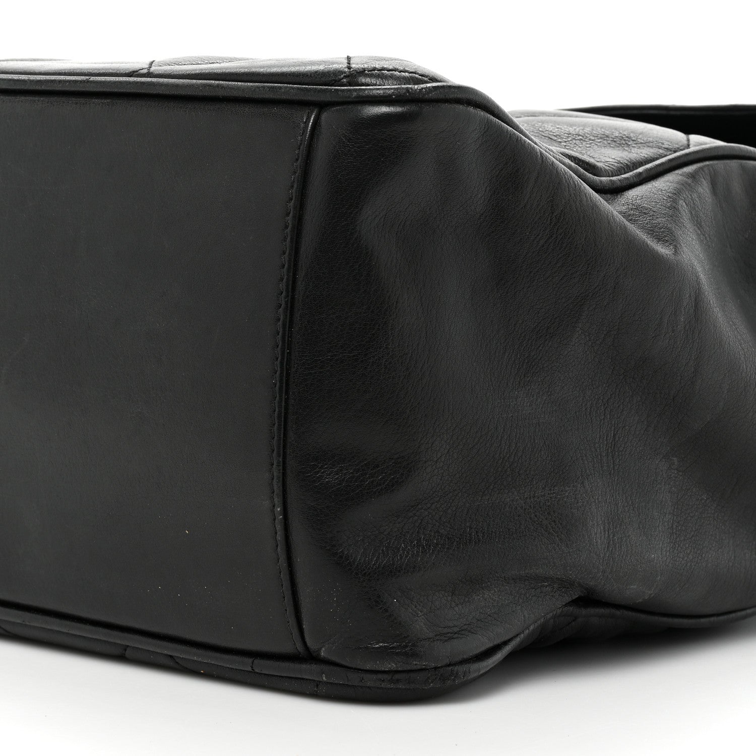 Chanel Lambskin Quilted Maxi Flap Black 9 of 18