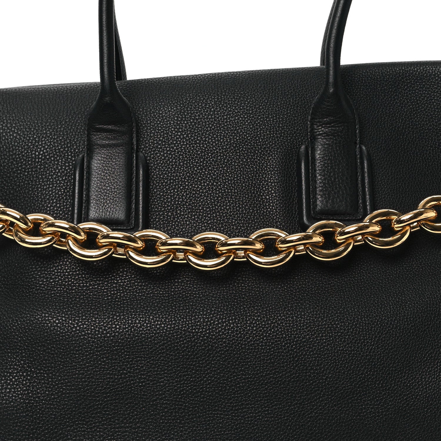 Bottega Veneta Grained Calfskin Saint Germain Tote Black 8 of 11