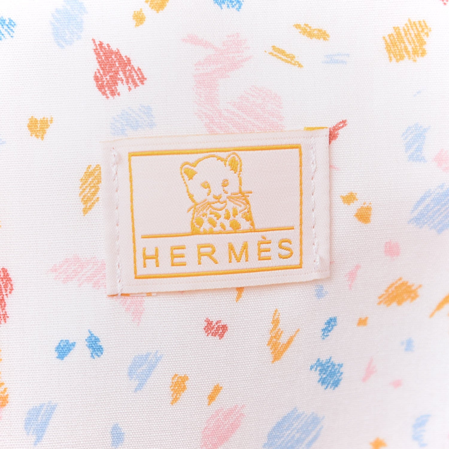 Hermes Cotton Canvas Passe-Passe Nappy Tote Bag Miel 6 of 9