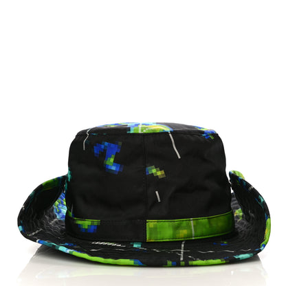 Prada Nylon Tessuto Radar Hat Black 5 of 7