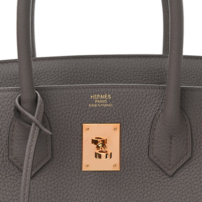 Hermes Togo Birkin 30 Etain 6 of 10