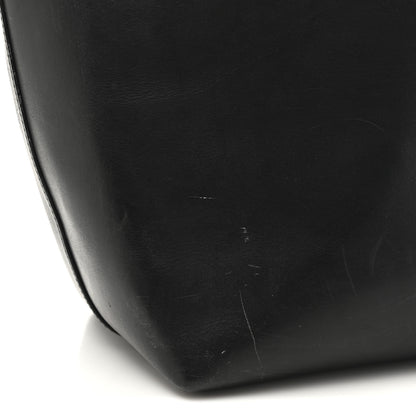 Mansur Gavriel Calfskin Shopping Tote Black Flamma 17 of 17