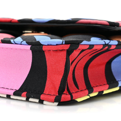 Chanel Canvas Printed CC Mini Clutch With Chain Multicolor 9 of 11