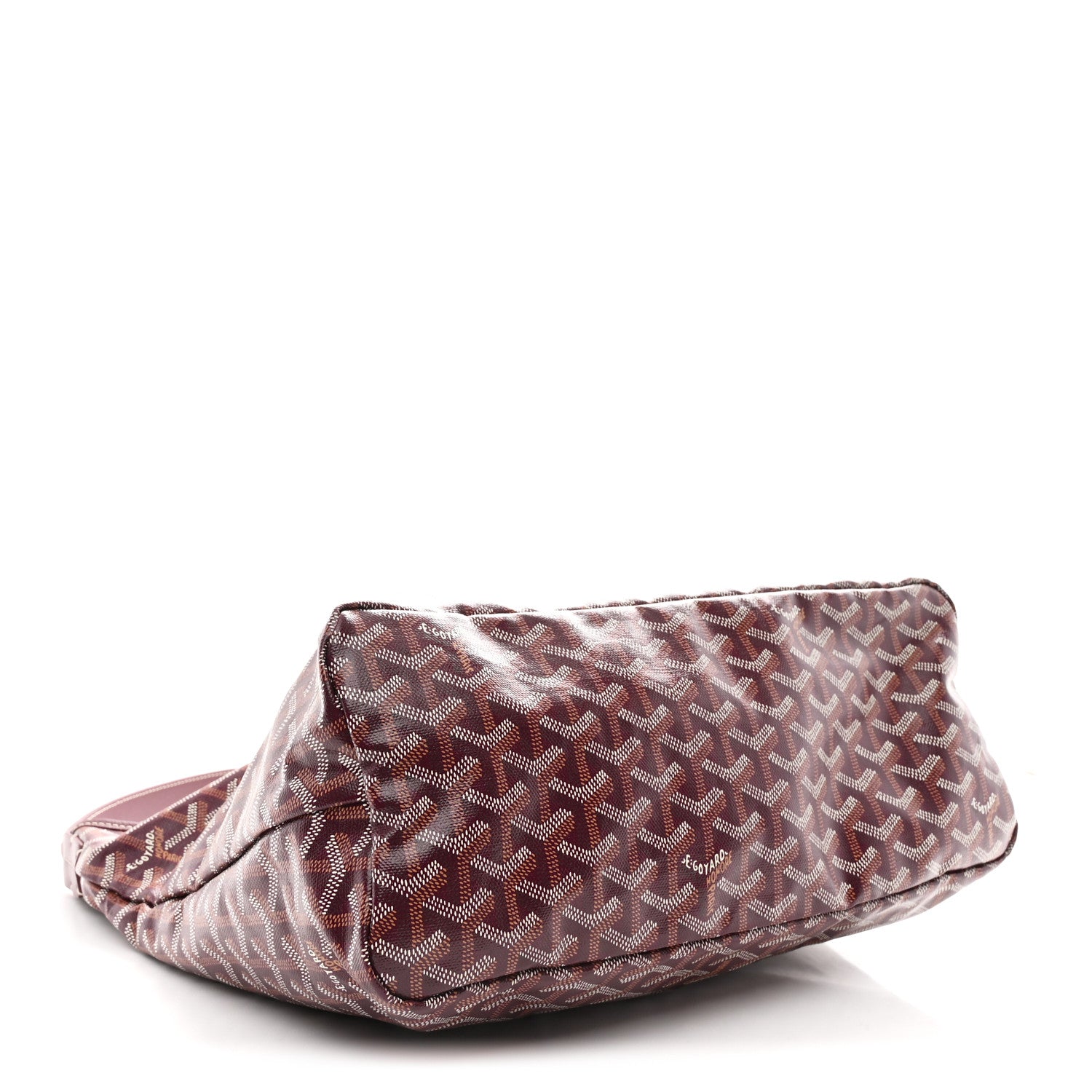 Goyard Goyardine Boheme Hobo Burgundy 5 of 12