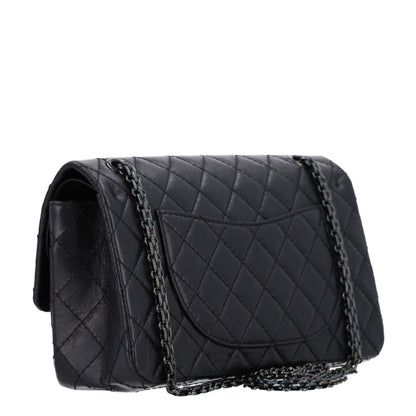Chanel Aged Calfskin Quilted 2.55 Reissue 225 Flap So Black 3 of 10