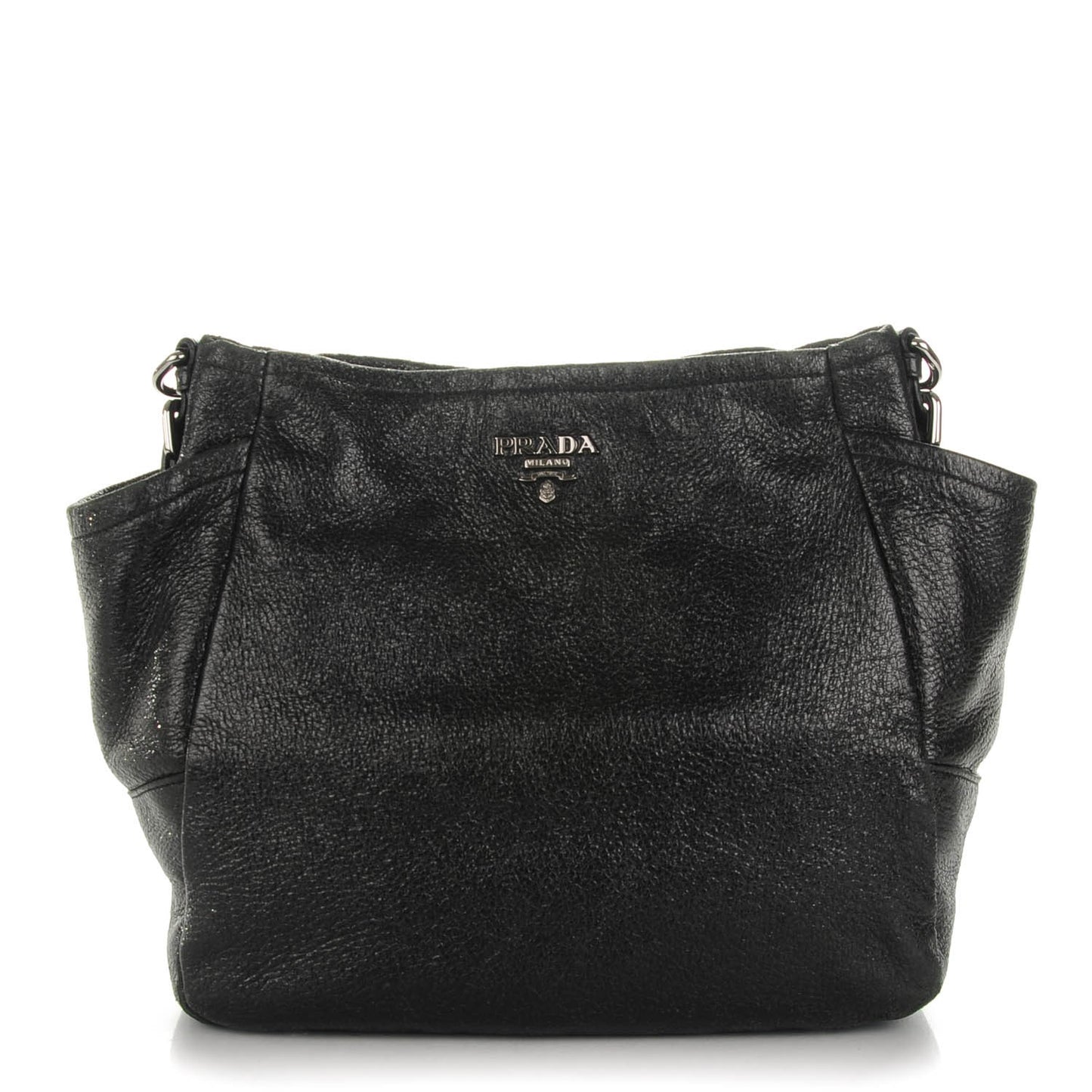 Cervo Lux Shoulder Bag Nero Black