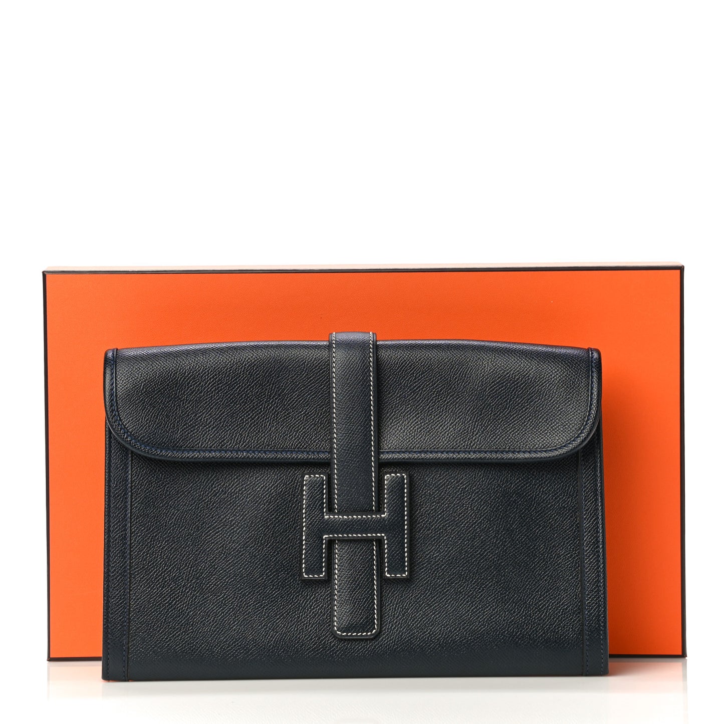 Courchevel Jige PM Clutch Indigo