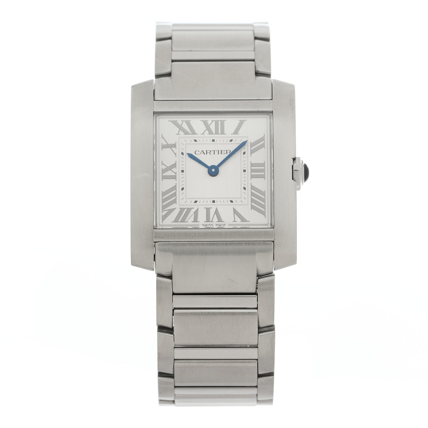 Stainless Steel 27mm Tank Francaise Quartz Watch