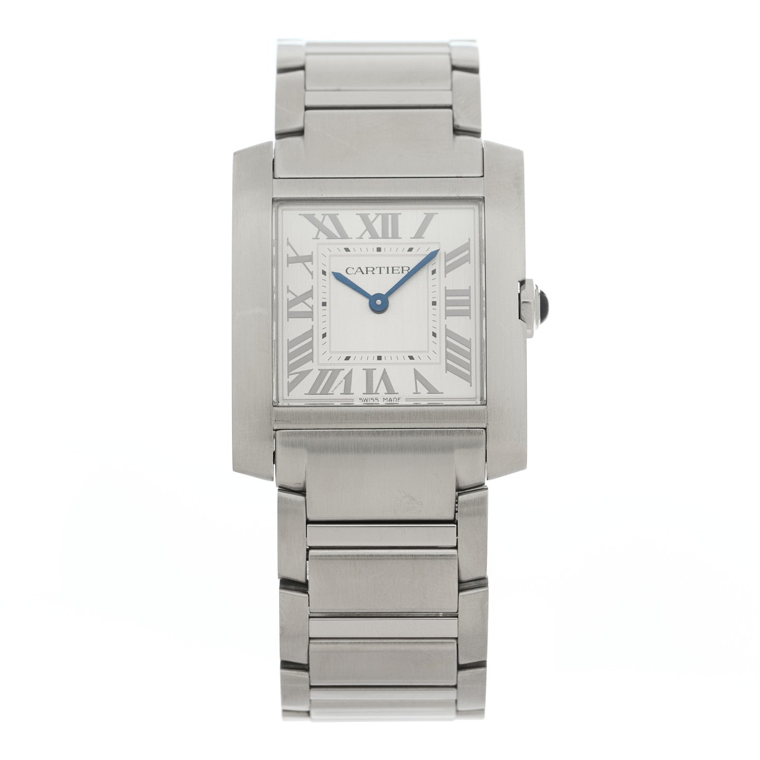 Cartier Stainless Steel 27mm Tank Francaise Quartz Watch 1 of 5