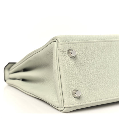 Hermes Togo Kelly Retourne 25 Gris Neve 9 of 11