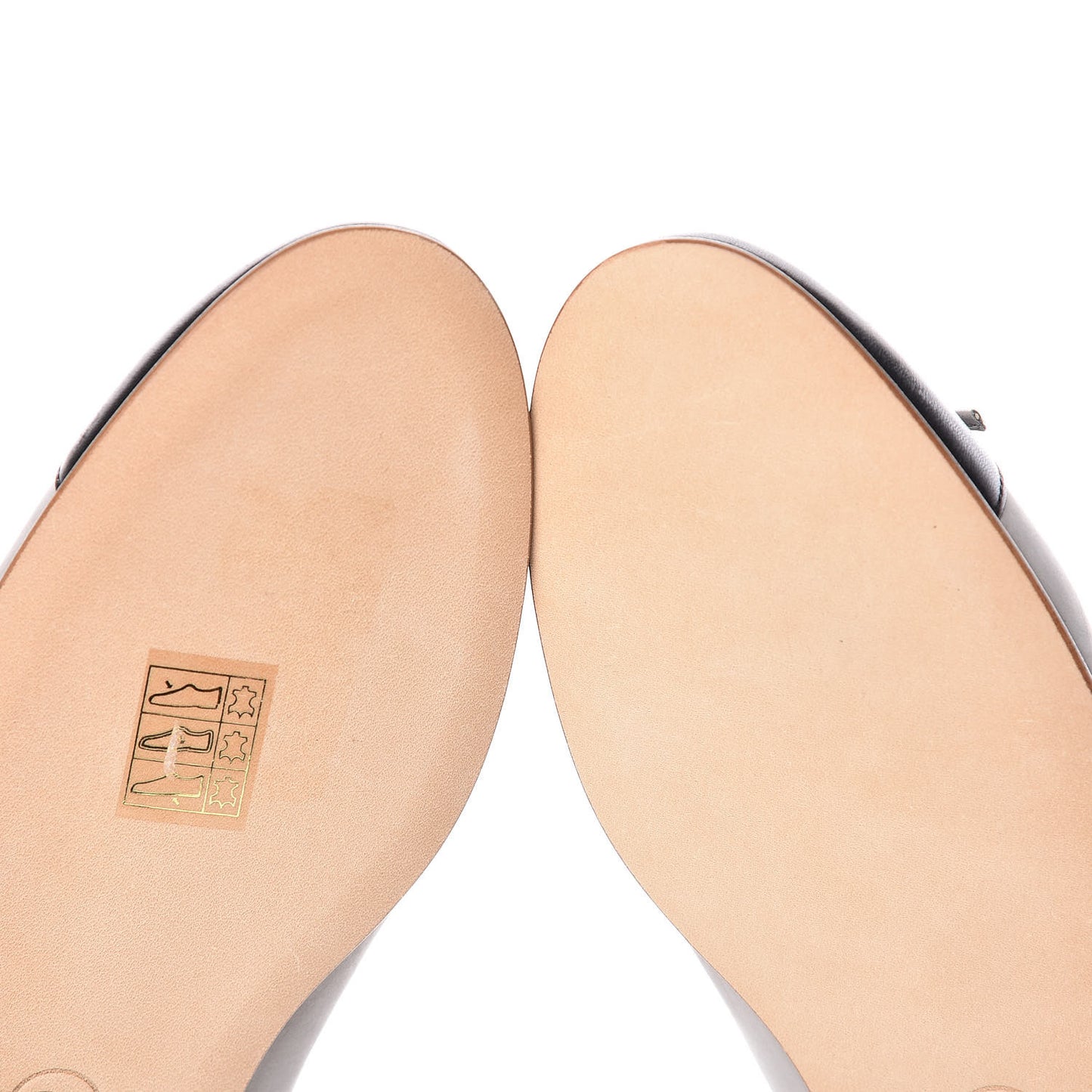 Suede Cap Toe Ballerina Flats 39.5 Grey Black