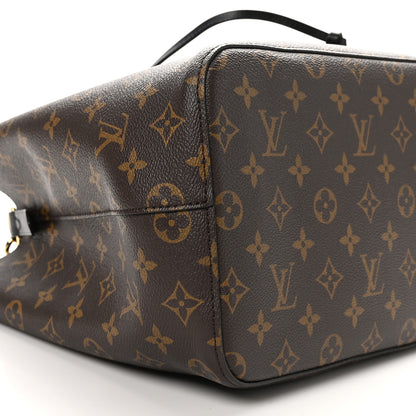 Louis Vuitton Monogram Neonoe MM Black 9 of 10