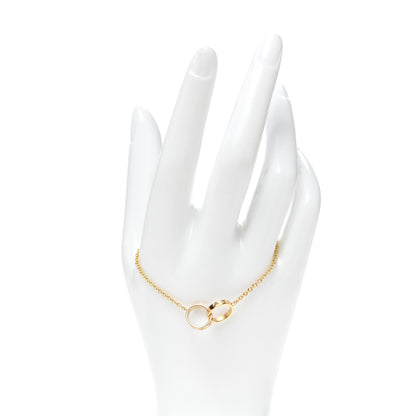Cartier 18K Yellow Gold Interlocking LOVE Bracelet 2 of 5