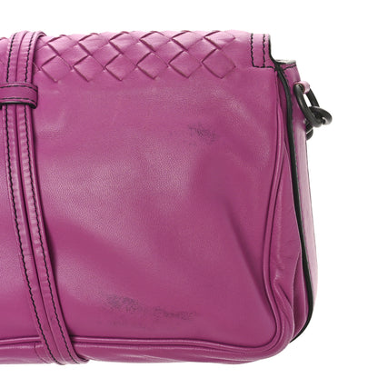 Bottega Veneta Nappa Intrecciato Shoulder Bag Peony 8 of 8