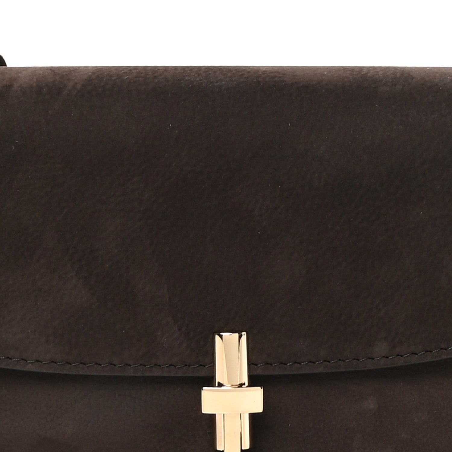 The Row Nubuck Calfskin Sofia E/W Crossbody Wood Brown 7 of 9
