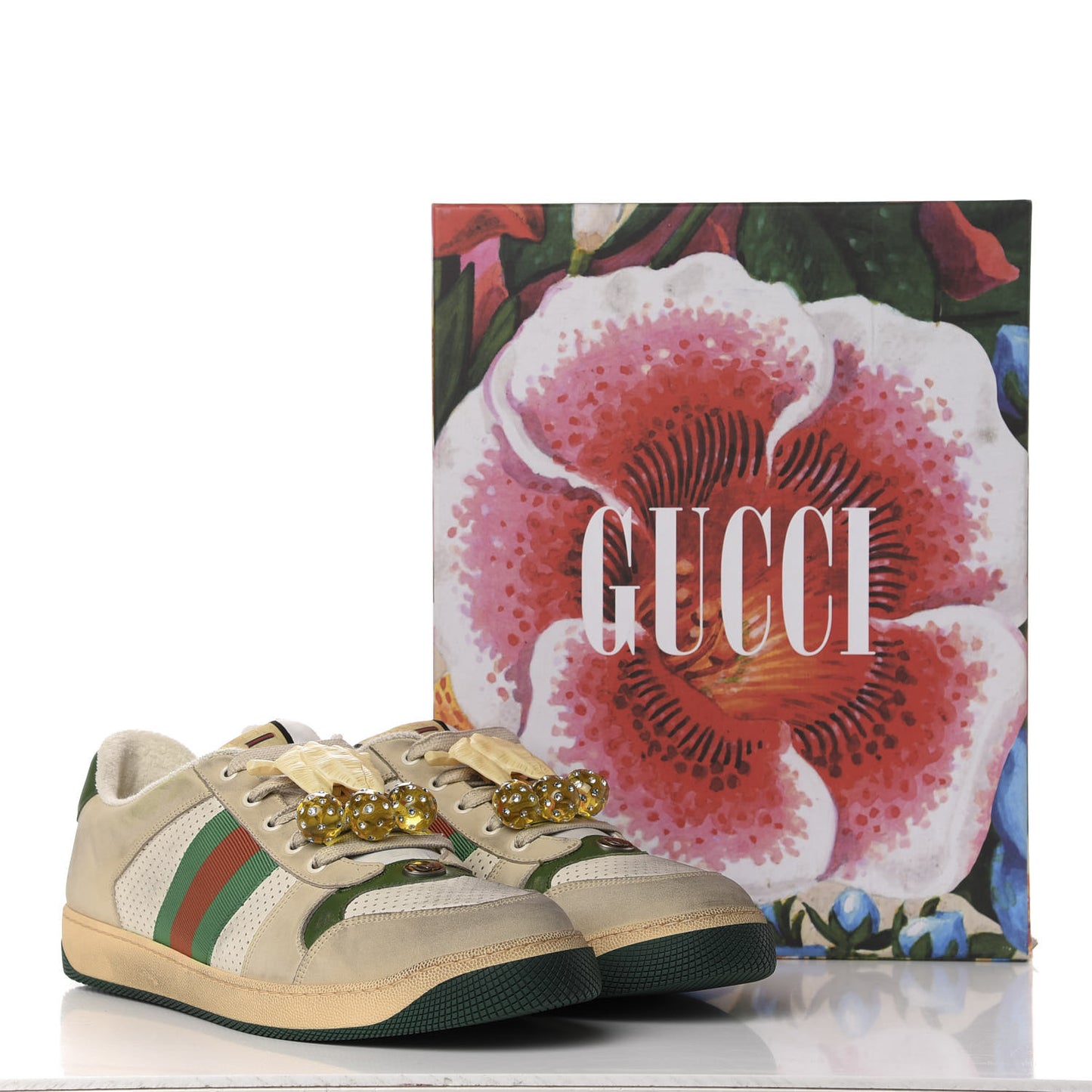Nubuck Web Cherries Mens Screener Sneakers 13 Dusty Milk White Vintage Green