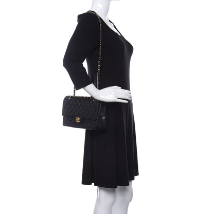 Chanel Caviar Quilted Medium Double Flap Black 2 of 11