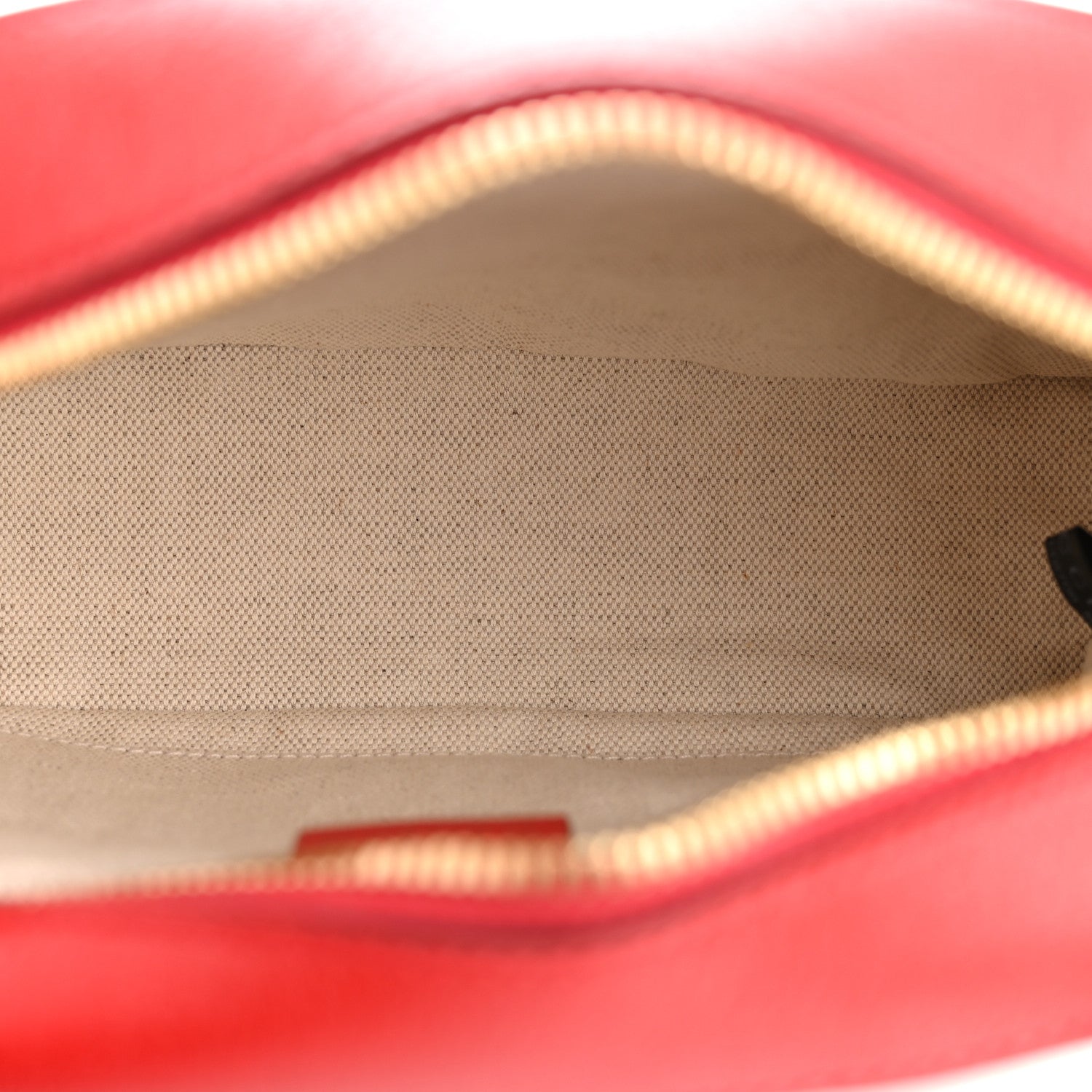 Gucci GG Supreme Monogram Apple Small Retro Interlocking G Shoulder Bag Beige Multicolor Lobster Red 5 of 12