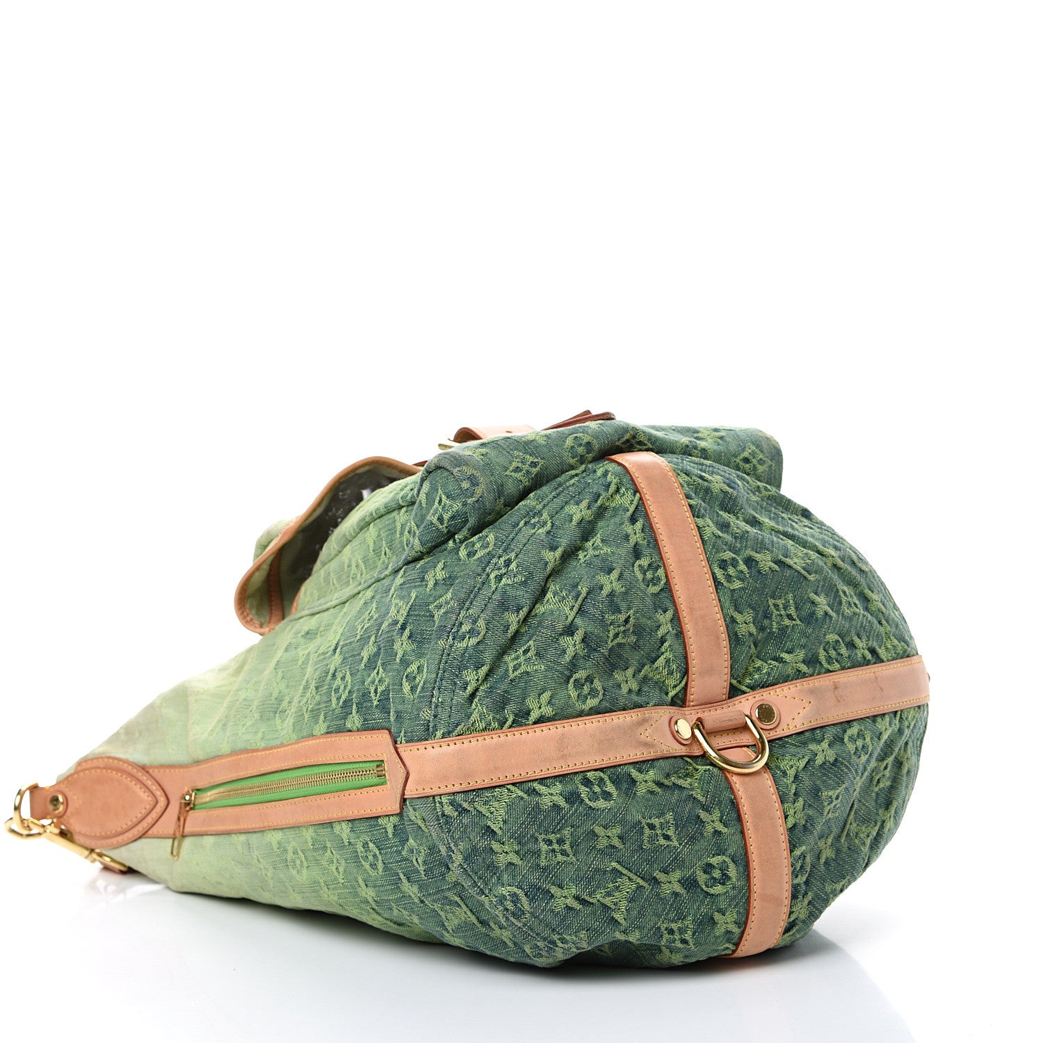 Louis Vuitton Denim Sunburst PM Messenger Vert 3 of 19