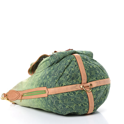 Louis Vuitton Denim Sunburst PM Messenger Vert 3 of 19