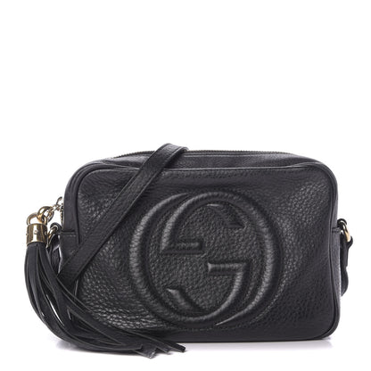 Gucci Pebbled Calfskin Small Soho Disco Bag Black 1 of 9