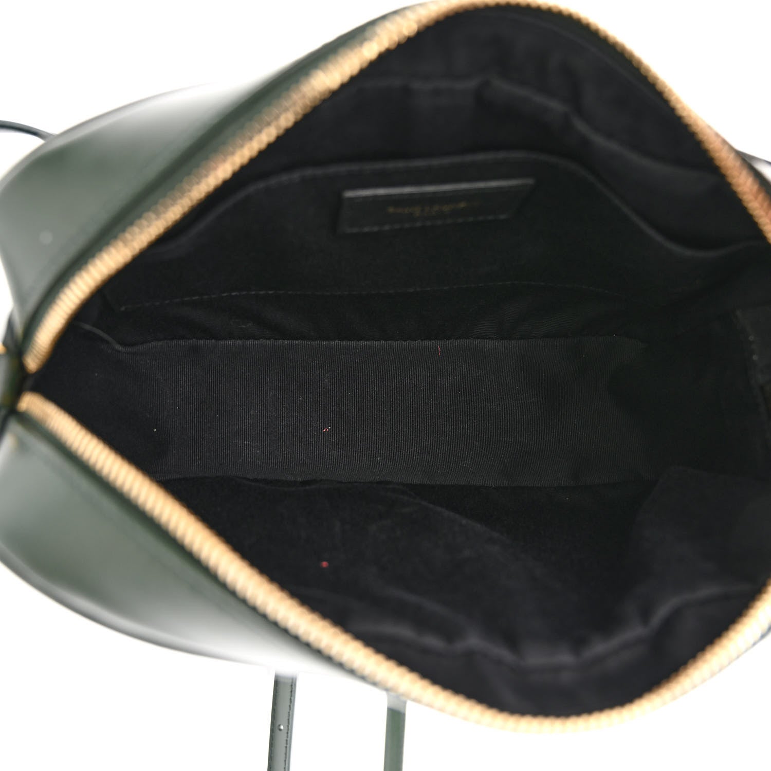 Saint Laurent Calfskin Matelasse Monogram Lou Camera Bag Military Green 5 of 11