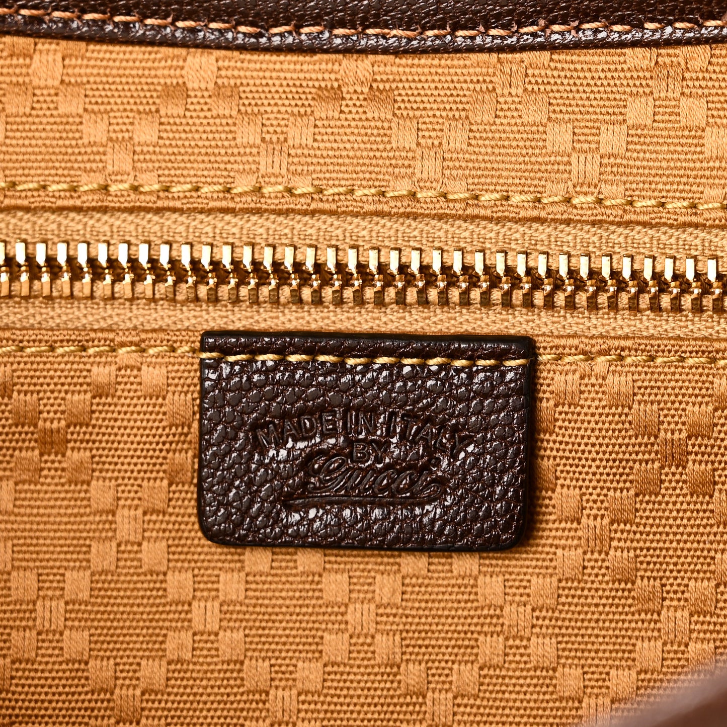GG Supreme Medium Aperitivo Shoulder Bag Sand Dark Brown