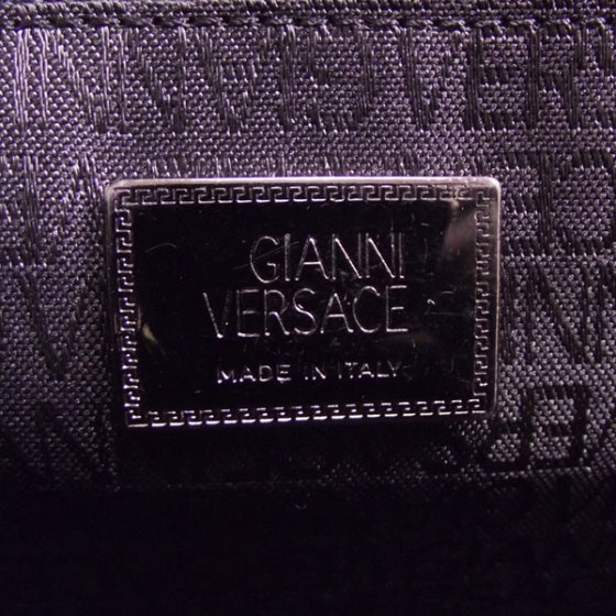 Versace Leather Tote Bag Purple 8 of 9
