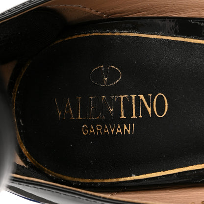 Valentino Garavani Patent Tan-Go 55/155mm Platform Pumps 41 Black 7 of 11