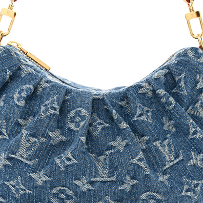 Louis Vuitton Monogram Denim Pochette Valley Blue 7 of 9