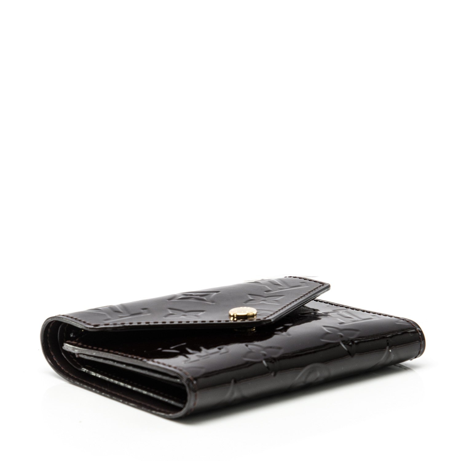 Louis Vuitton Vernis Victorine Wallet Amarante 4 of 7