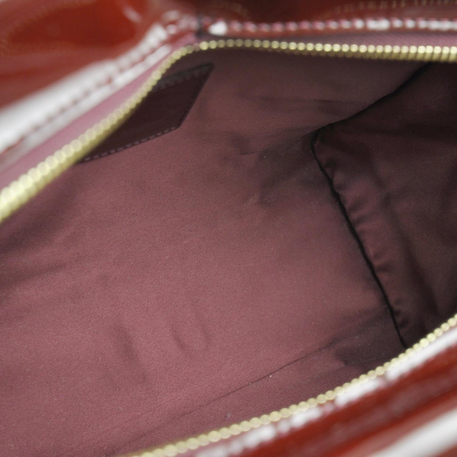 Burberry Patent Quilted Mini Manor Bag 6 of 9