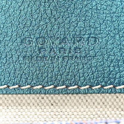 Goyard Iridescent Goyardine Saint Louis GM Pearly Blue 7 of 10