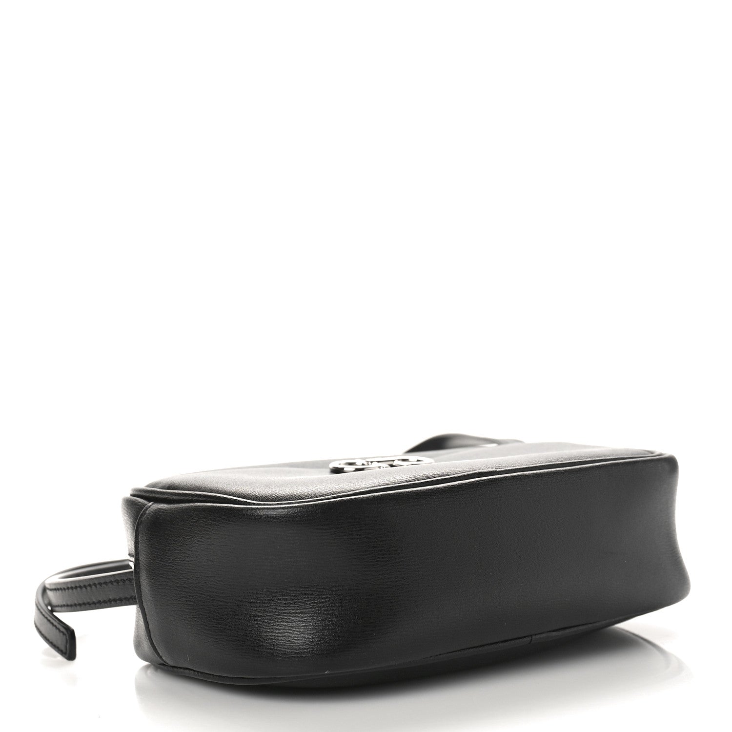 Salvatore Ferragamo Calfskin Gancini Camera Crossbody Bag Black 4 of 9