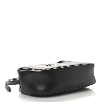 Salvatore Ferragamo Calfskin Gancini Camera Crossbody Bag Black 4 of 9