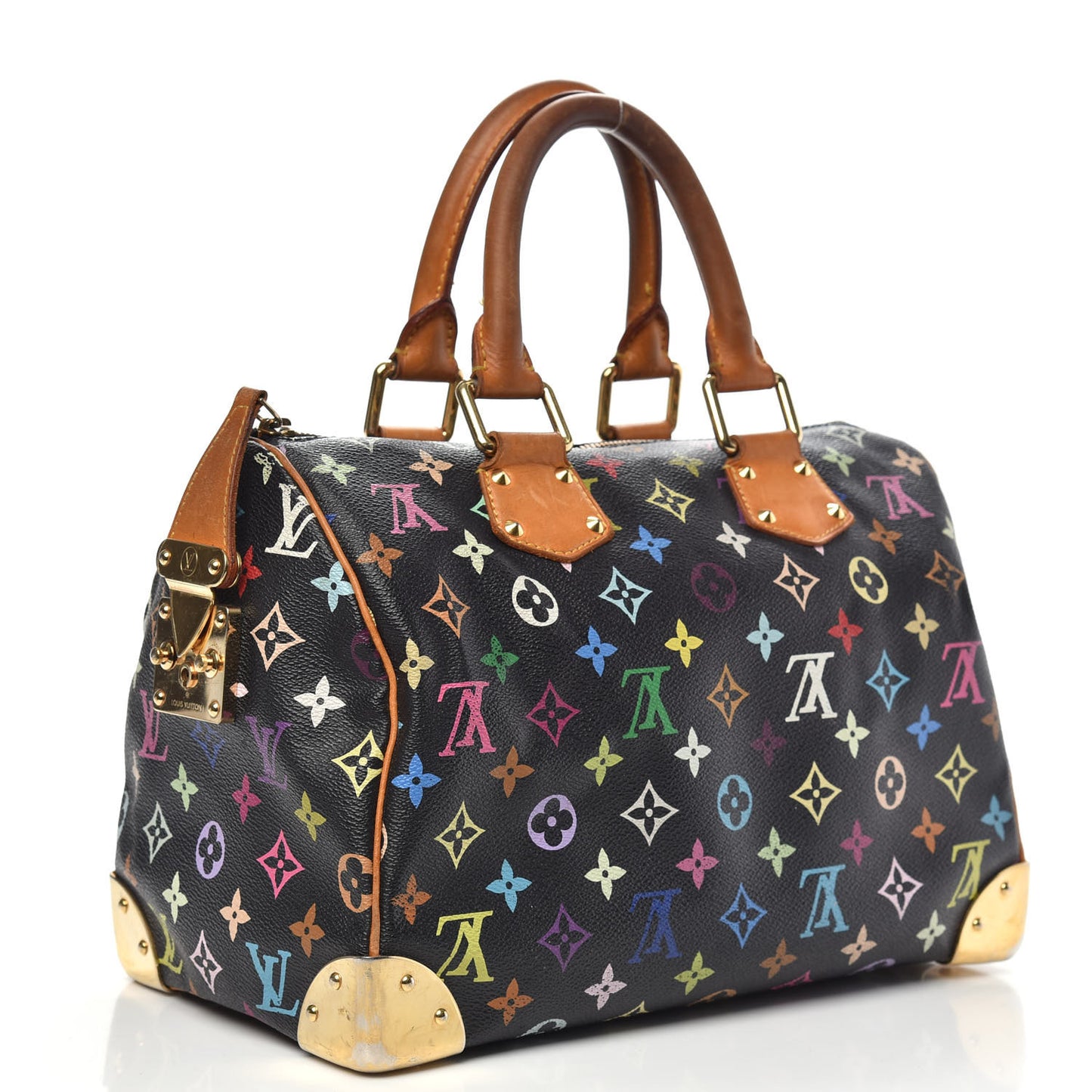 Monogram Multicolor Speedy 30 Black