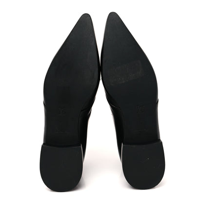 Louis Vuitton Calfskin Monogram Jumble Flat Ankle Boots 37 Black 5 of 7