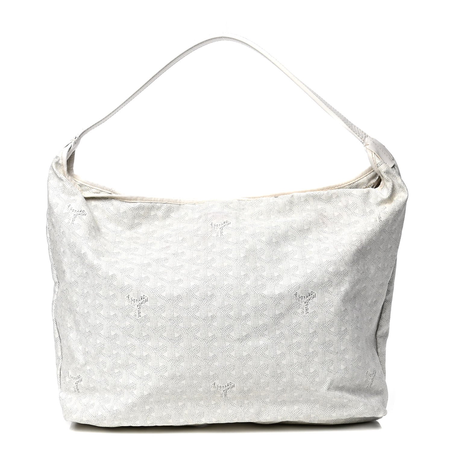Goyard Goyardine Fidji Zip Hobo White 1 of 6