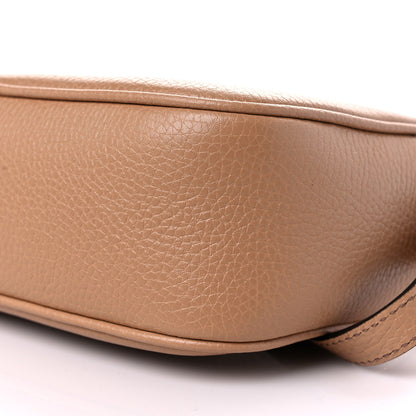 Gucci Pebbled Calfskin Small Soho Disco Bag Camelia 10 of 11