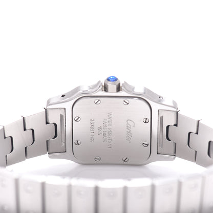 Cartier Stainless Steel 24mm Santos de Galbee Quartz Watch 4 of 4