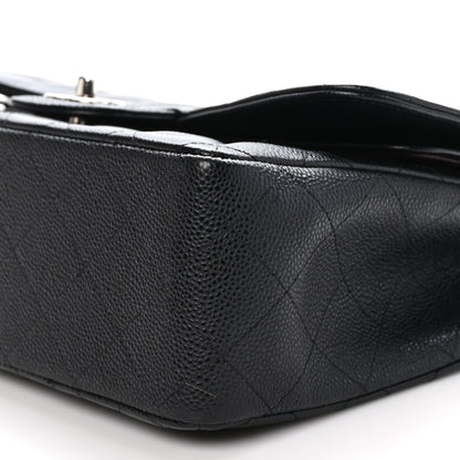Chanel Caviar Quilted Jumbo Double Flap Black 10 of 10